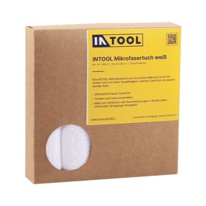 INTOOL Mikrofasertuch weiß - 40 cm x 40 cm