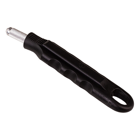 Falzenschaber abgewinkelt - inkl. je 1 Pkg. Ersatzklingen 12, 16, 20 mm