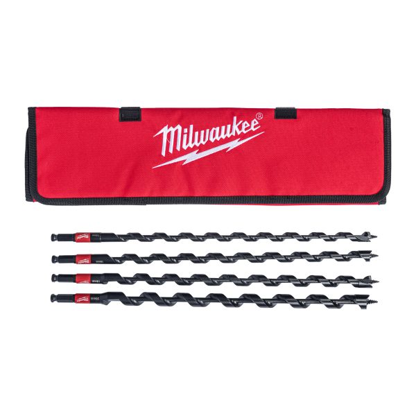 SHOCKWAVE Schlangenbohrer-Set 4-teilig — 14/16/18/20 x 460 mm