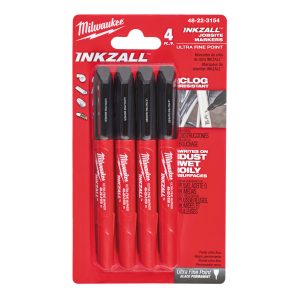 INKZALL Feine Marker — schwarz