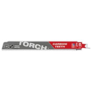 Säbelsägeblatt Metall THE TORCH HM-bestückt 5er Pack — 230 x 3,2 mm (8 TPI)