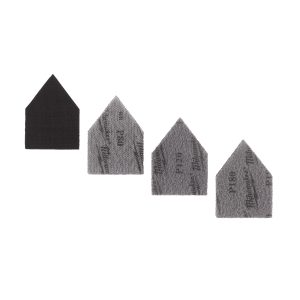 Schleifblätter Netzstruktur für M12FDSS 67 x 92 mm Set 13-teilig — 4 x K80, 4 x K120, 4 x K180, 1 x Zwischenplatte