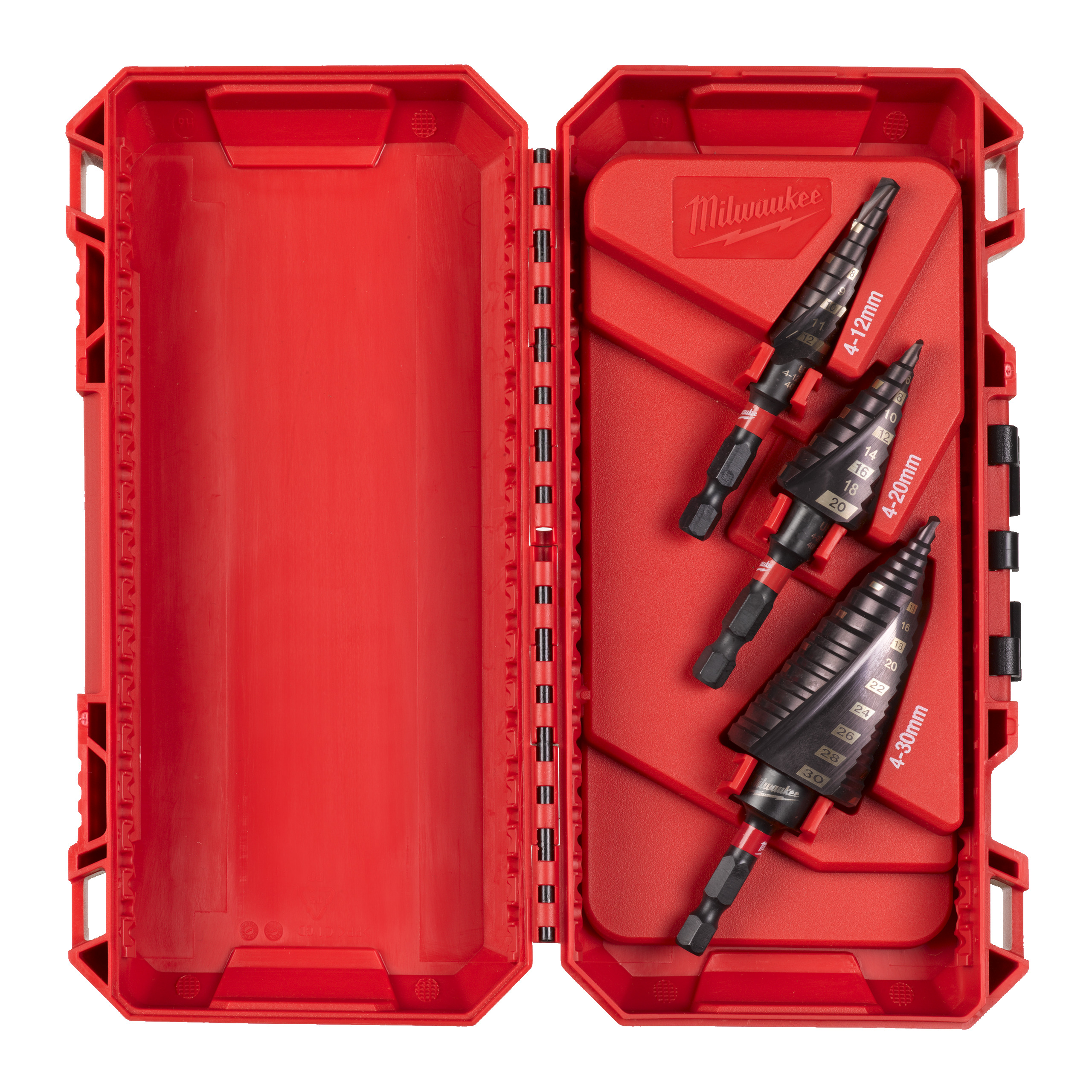 SHOCKWAVE Stufenbohrer Set — 3-teiliges Set