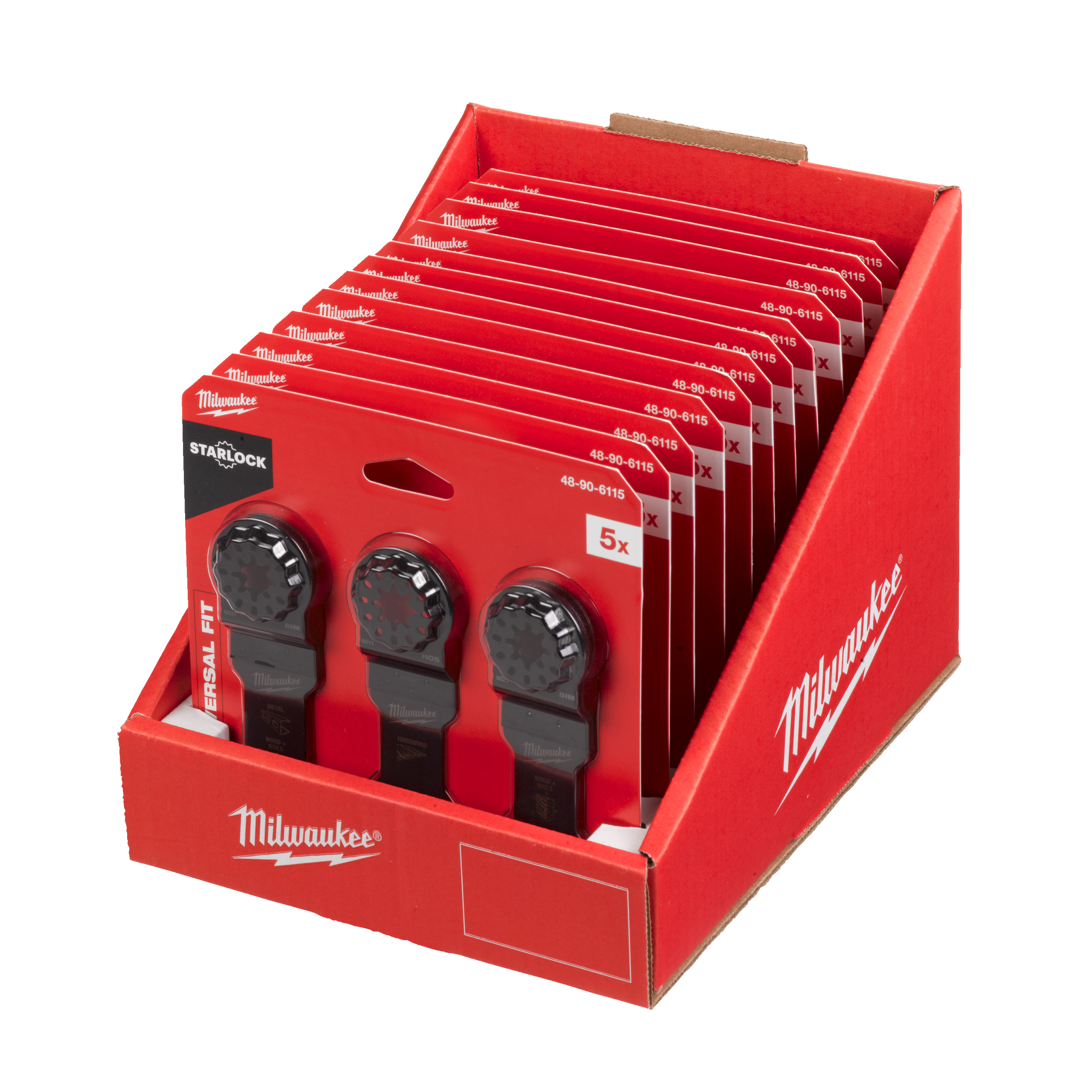Multitool Zubehörset Holz & Metall — 5-teilig – Bild 2