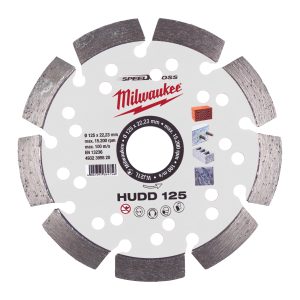 Speedcross Diamanttrennscheibe HUDD 125 mm — für harte Materialien