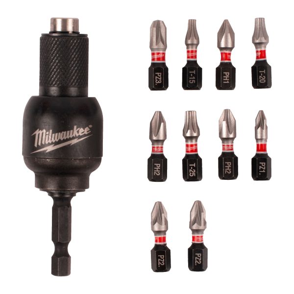 SHOCKWAVE Winkelschraubgelenk Knuckle — 1/4" Hex Aufnahme