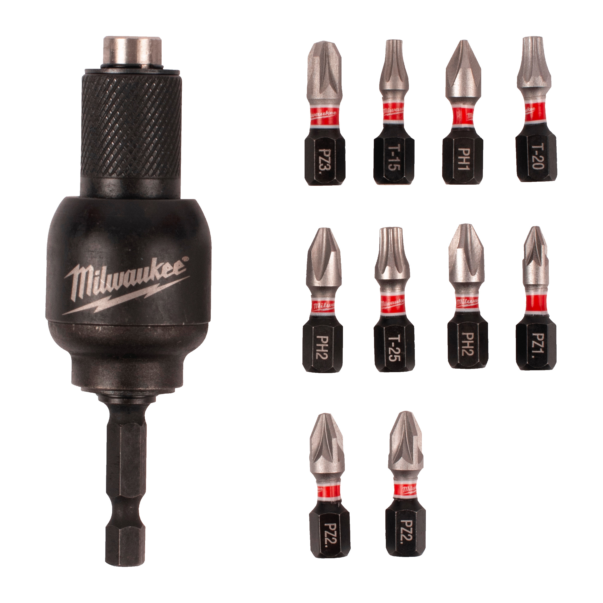 SHOCKWAVE Winkelschraubgelenk Knuckle — 1/4" Hex Aufnahme