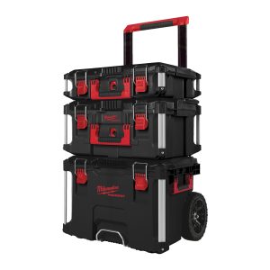 PACKOUT Starter-Set 1 3-teilig — PACKOUT Trolley-Koffer, Koffer groß u. Koffer