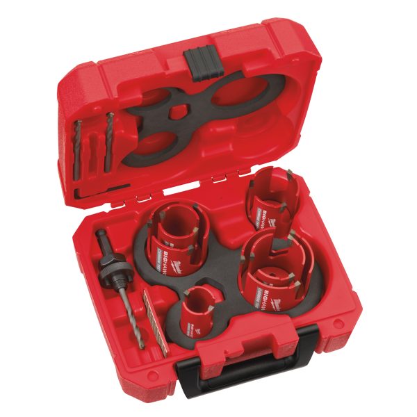 BIGHAWG Multimaterial-Lochsäge Set — 10-teilig