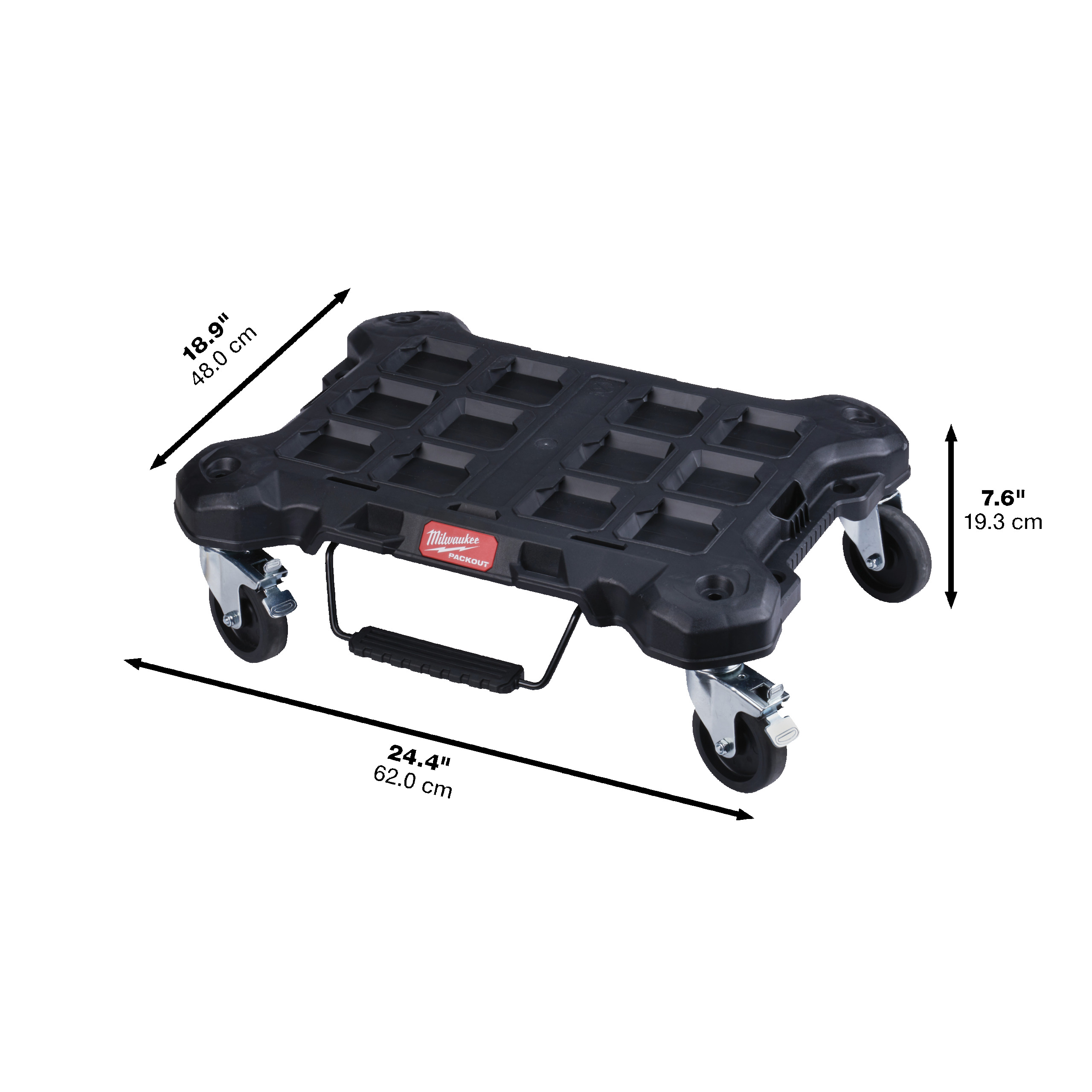 PACKOUT Rollbrett — 620 x 480 x 190 mm – Bild 2