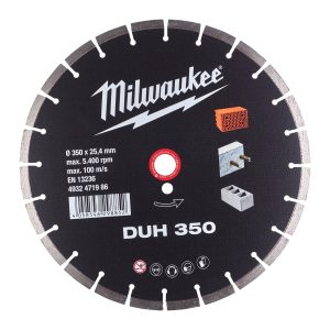 Diamanttrennscheibe DUH 350 mm — für harte Materialien