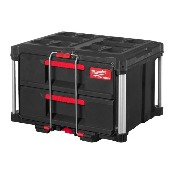 PACKOUT Koffer mit 2 Schubladen — 560 x 410 x 360 mm