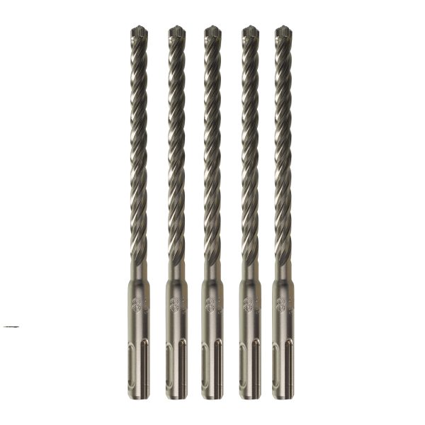 Hammerbohrer-Set MX4 5 x 115 mm. SDS-Plus 4-Schneiden 5er Pack