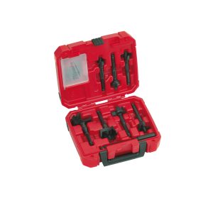 Selbstbohrer Set 8-teilig — 25/29/32/38/44/54/65 mm,Verlängerung 140 mm