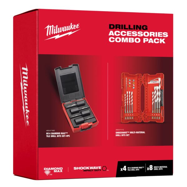 Shockwave Multimaterial- und Diamantbohrer Set
