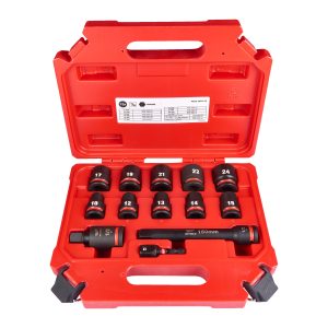 SHOCKWAVE Schlagnuss 1/2" kurz Set — 13-teiliges Set