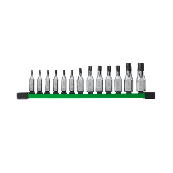 TX  Bit-Steckschlüsseleinsatz 1/4" und 3/8" Set — 13-teilig