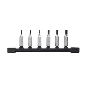 Innensechskant Bit-Steckschlüsseleinsatz metrisch 1/4" Set — 6-teilig