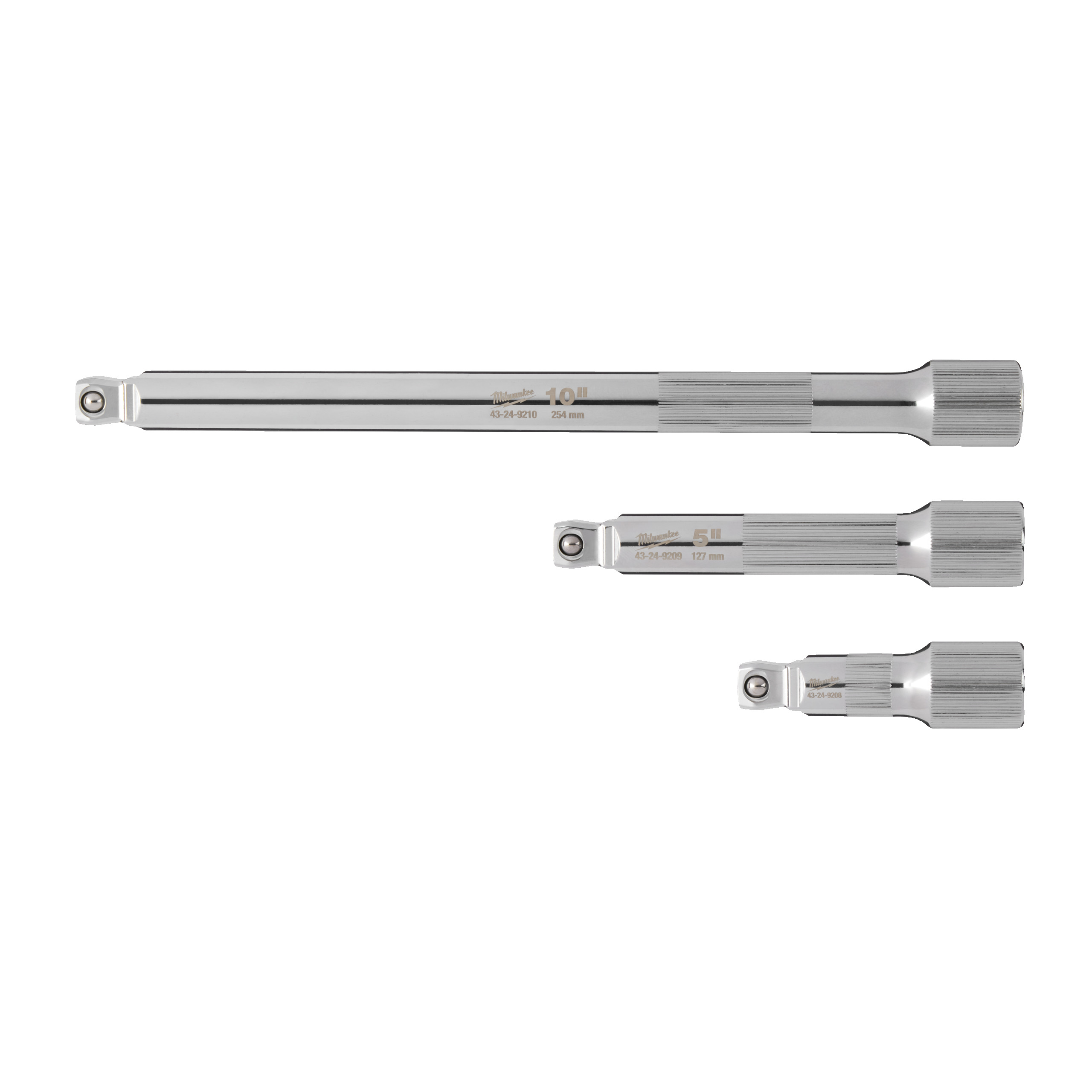 1/2" Schwenk-Verlängerung Set — 3-teilig – Bild 3