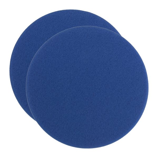 Polierschwamm Kletthaftung Blau