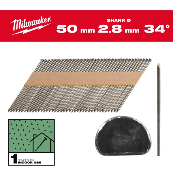 D-Kopf-Nägel für M18FFN