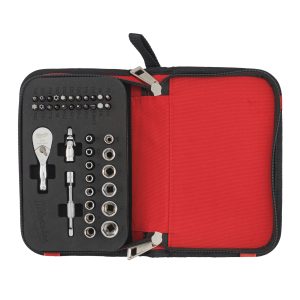 1/4" Kompakt-Ratschen Set — 39-teilig