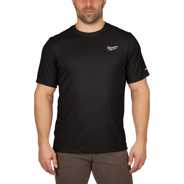 WWSSBL-S — Funktions-T-Shirt schwarz mit UV-Schutz