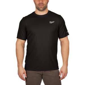 WWSSBL-XL — Funktions-T-Shirt schwarz mit UV-Schutz