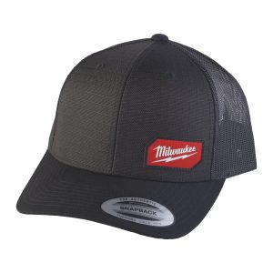 Snapback Trucker Kappe Schwarz