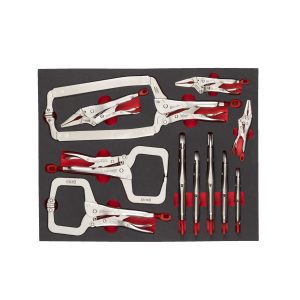TORQUE LOCK Gripzangen Einlage — 11-teilige Einlage für Werkstattwagen 78 cm