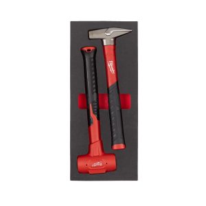 Schlosser- und Schonhammer Einlage — 2-teilige Einlage für Werkstattwagen 78 cm