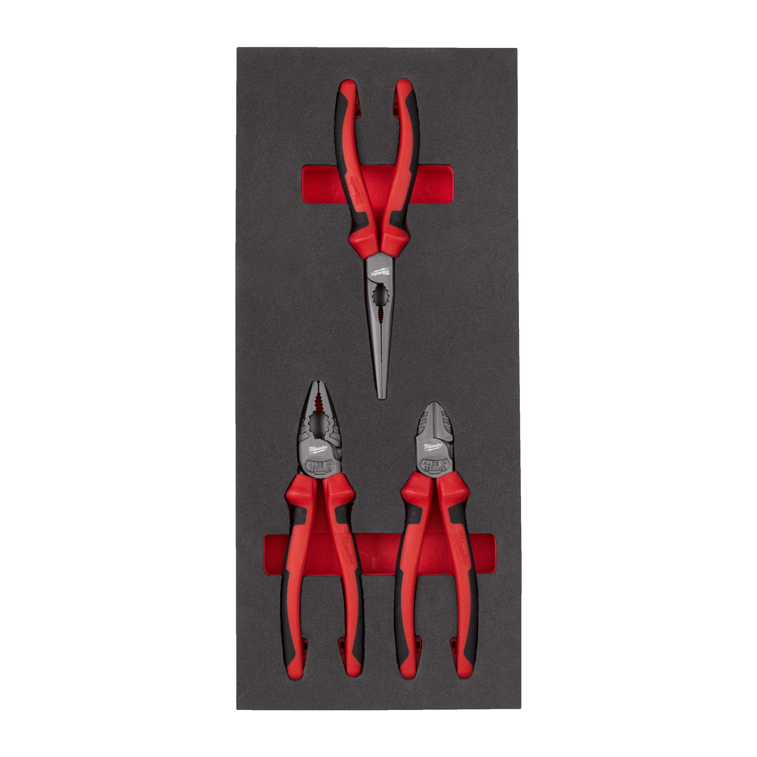 Zangen Einlage — 3-teilige Einlage für Werkstattwagen 78 cm