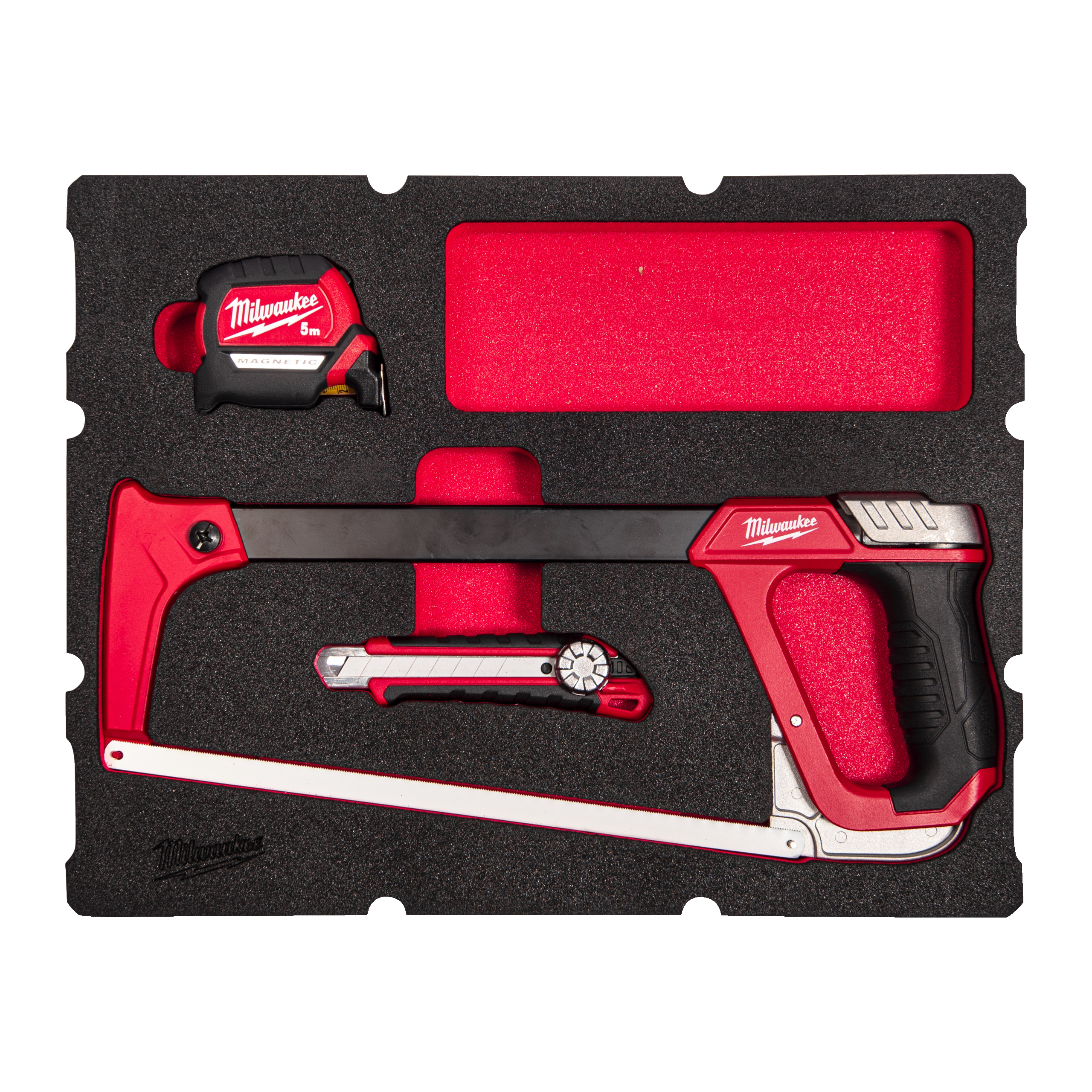 Schneiden und Messen Einlage — 4-teilige Einlage für PACKOUT Koffer mit Schubladen