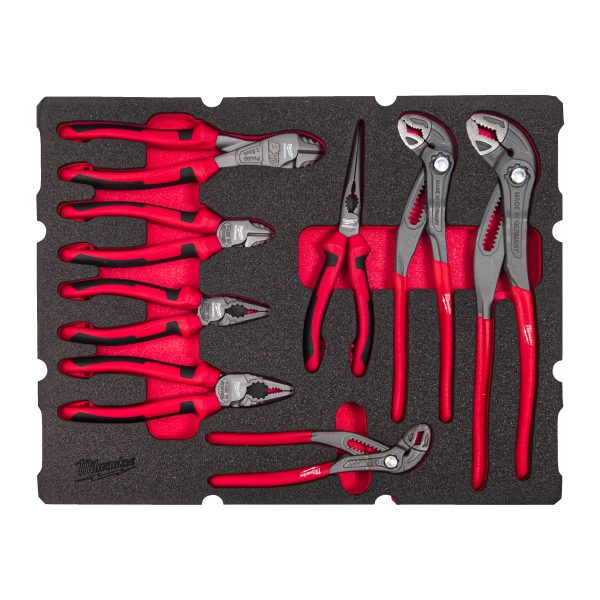 Zangen Einlage — 8-teilige Einlage für PACKOUT Koffer mit Schubladen