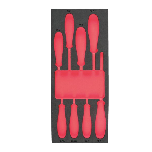 Ersatz-Einlage 1/3 — für Tri-Lobe VDE Schraubendreher, für Werkstattwagen 78 cm