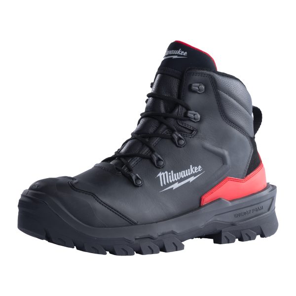ARMOURTRED S3S Sicherheits-Schnürstiefel weit Leder schwarz