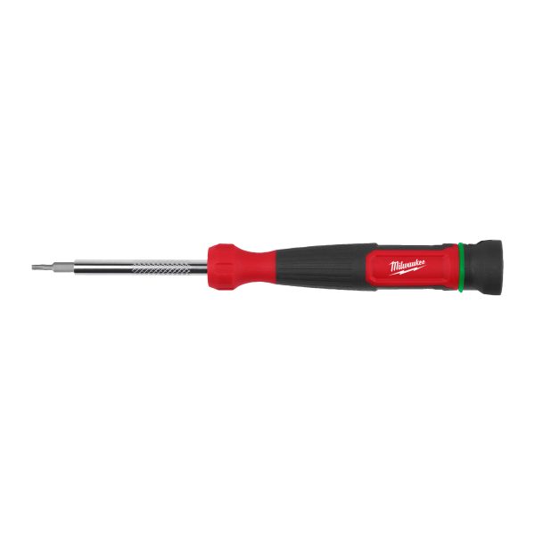Feinschraubendreher 4 in 1 — inkl. 2 Wende-Bits TX8/TX15, TX7/TX10