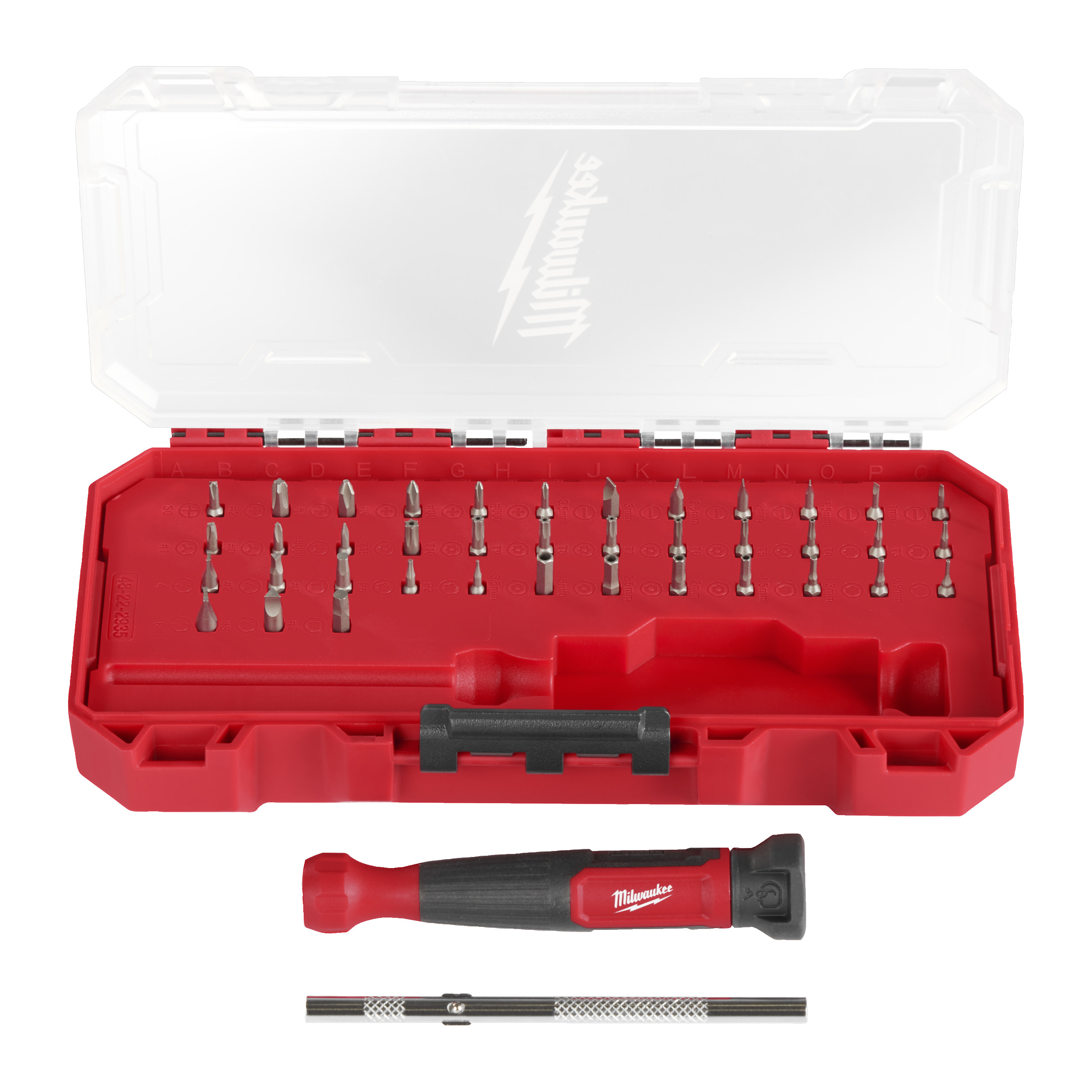 Feinschraubendreher 39 in 1 — 39-teiliges Set in PACKOUT kompatibler Kassette – Bild 3