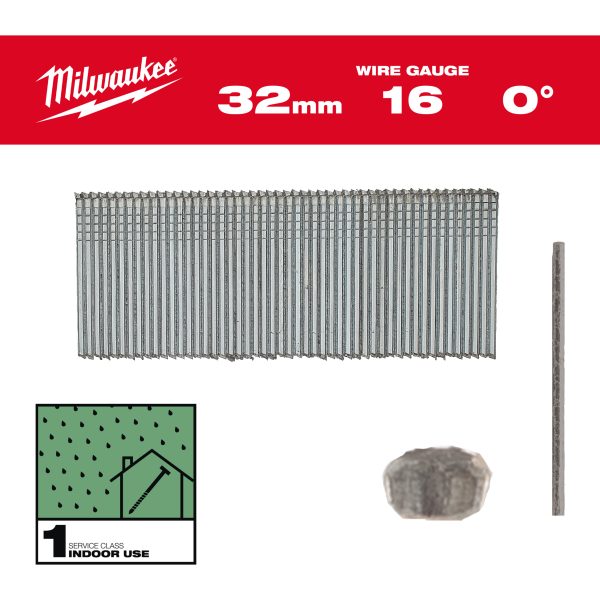 Stauchkopf-Nägel 16 Gauge für M18 FN16GS
