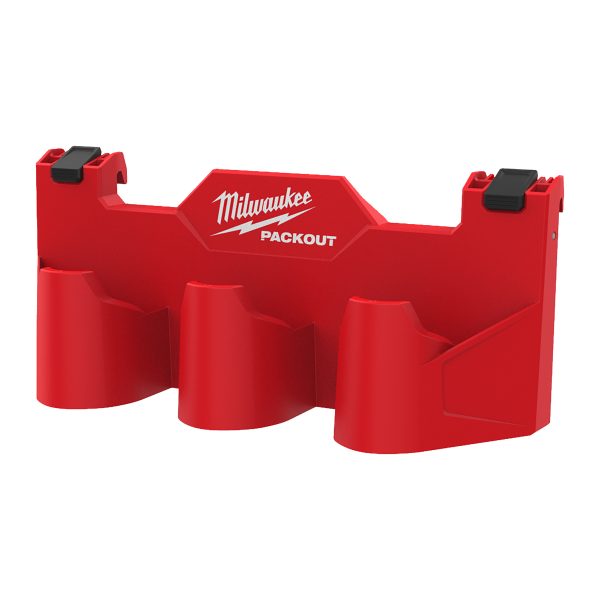 PACKOUT Seitenhalterung für M12 Akkus — für PACKOUT Koffer