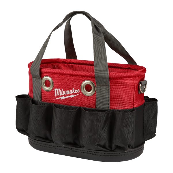 Offene Werkzeugtasche mit Aussentaschen