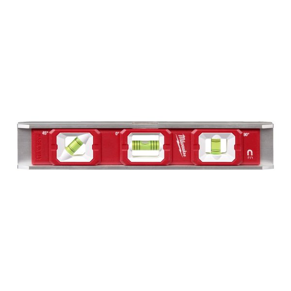 Wasserwaage  Torpedo Base 45° — 25 cm lang magnetisch