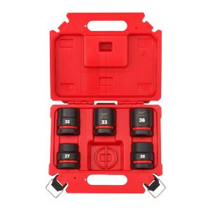 SHOCKWAVE Schlagnuss 3/4" kurz — 5-teiliges Set