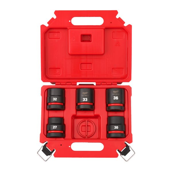 SHOCKWAVE Schlagnuss 3/4" kurz — 5-teiliges Set