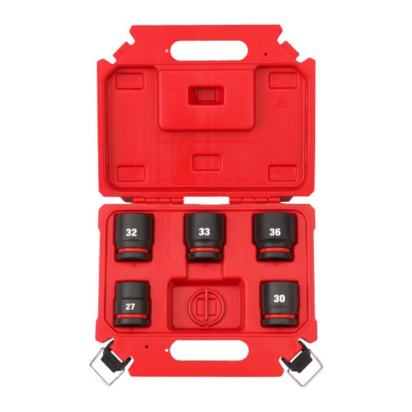 SHOCKWAVE Schlagnuss 1" kurz — 5-teiliges Set