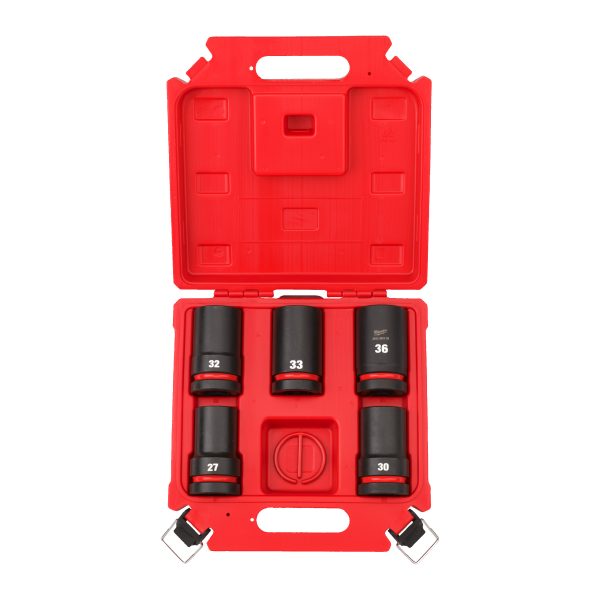 SHOCKWAVE Schlagnuss 1" lang — 5-teiliges Set