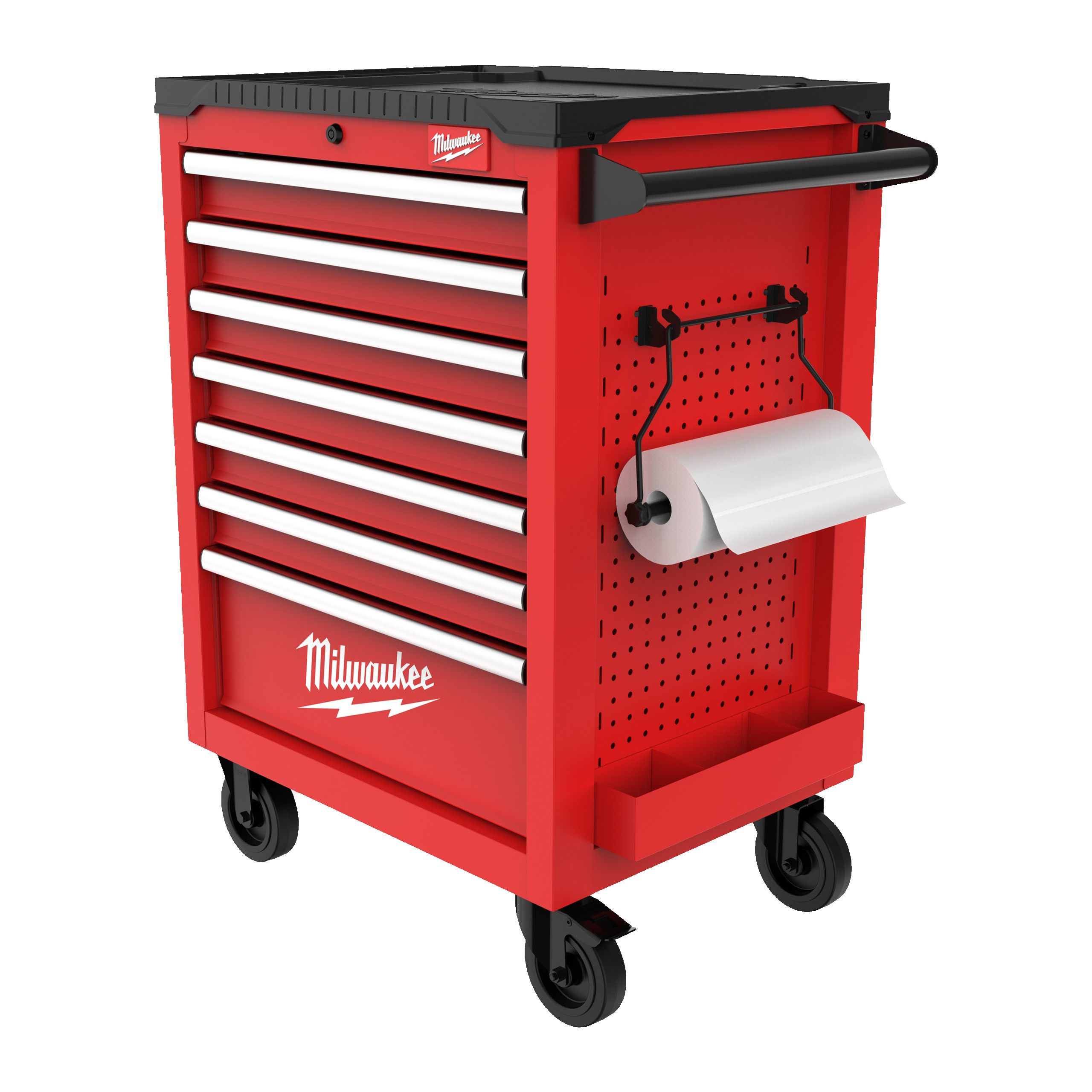Papierrollenhalter — für alle TOOLGUARD Werkstattwagen – Bild 3
