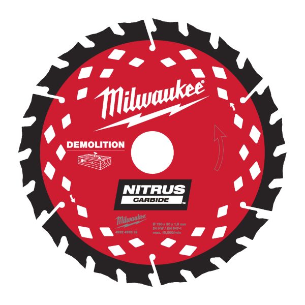 Nitrus™ Kreissägeblätter Demolition