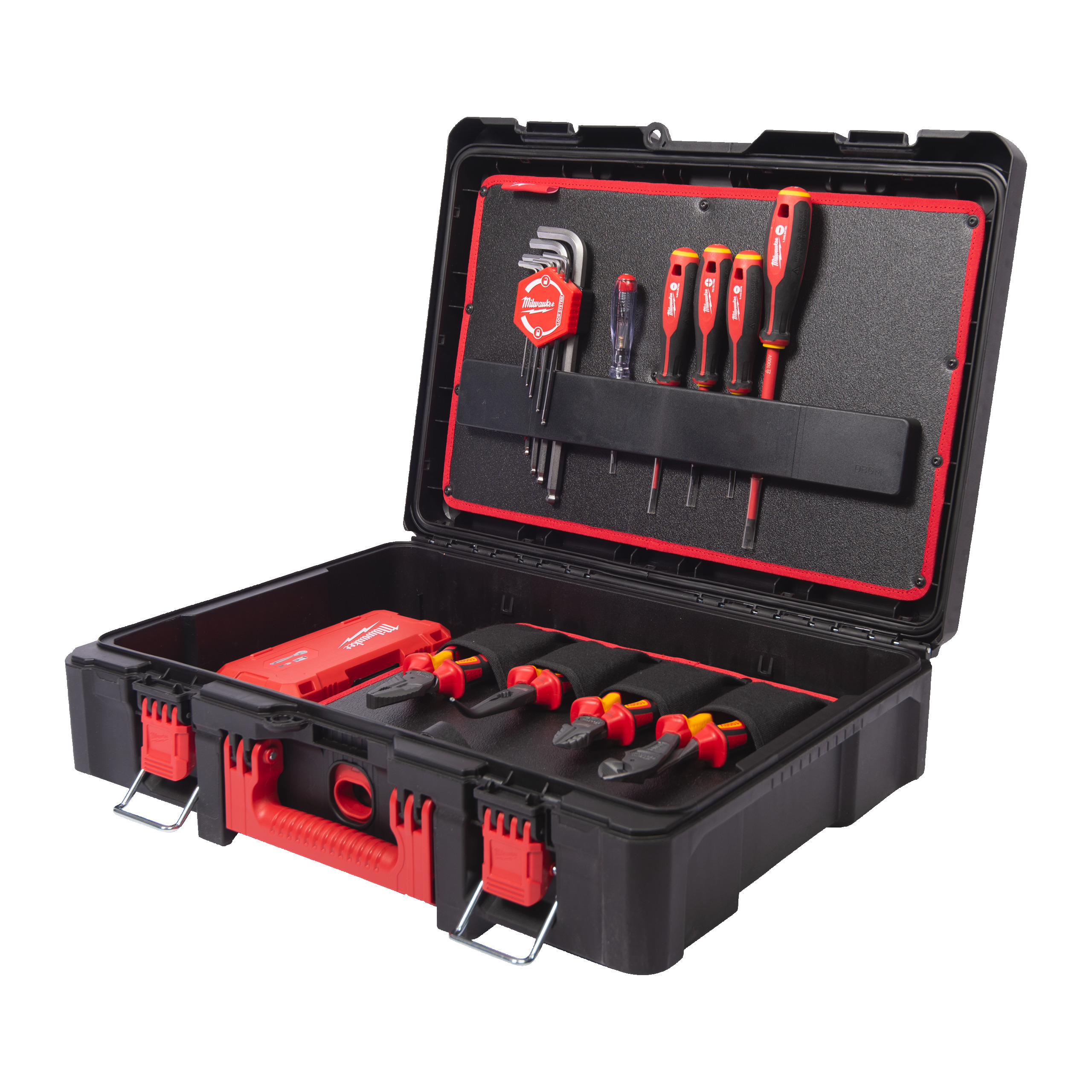 Elektriker-Handwerkzeuge Set 62-teilig — im PACKOUT Koffer – Bild 3