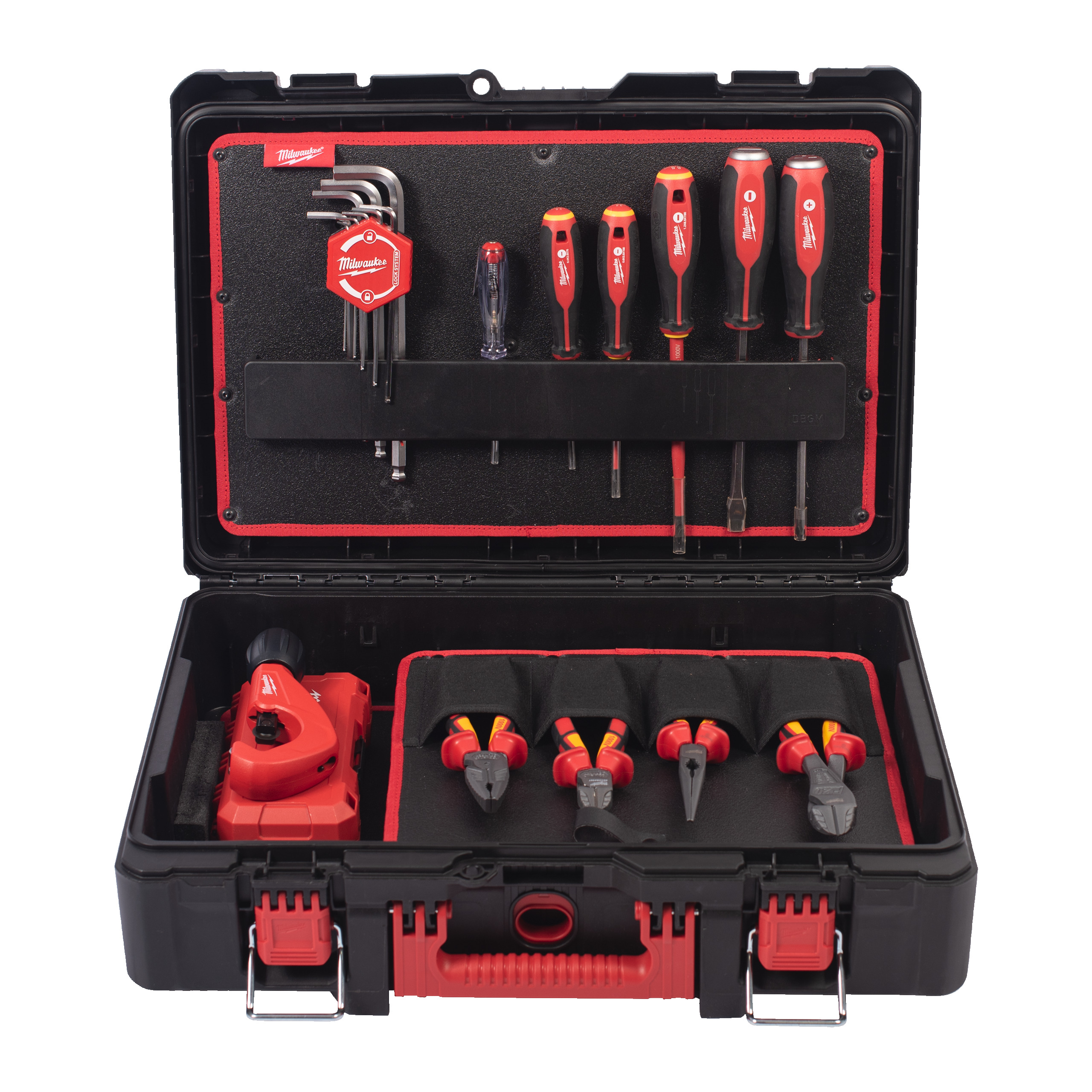 Installateur-Handwerkzeuge Set 73-teilig — im PACKOUT Koffer – Bild 2